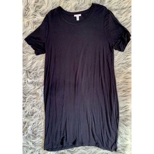Black T-shirt Dress